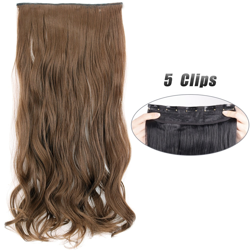 Curly Clip On Hair Extensions