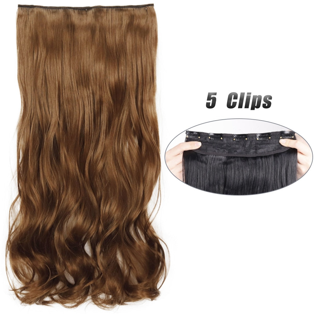 Curly Clip On Hair Extensions