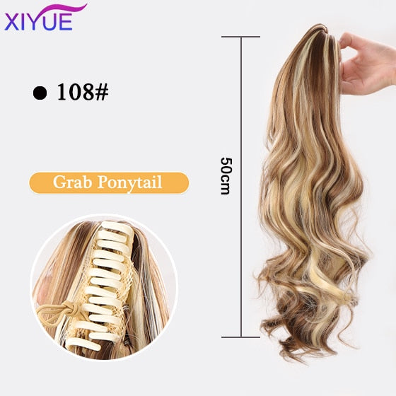 Hair Claw Clip On Ponytail 1