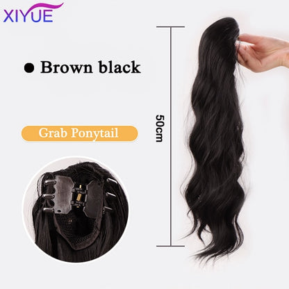 Hair Claw Clip On Ponytail 1