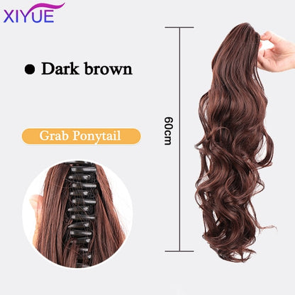 Hair Claw Clip On Ponytail 1