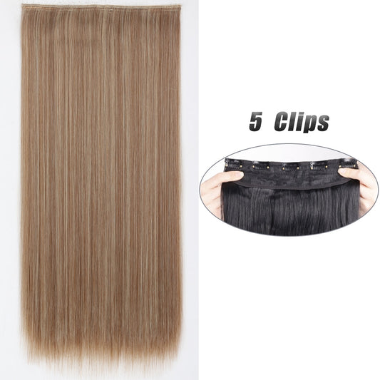 Straight Hair Clip Extensions