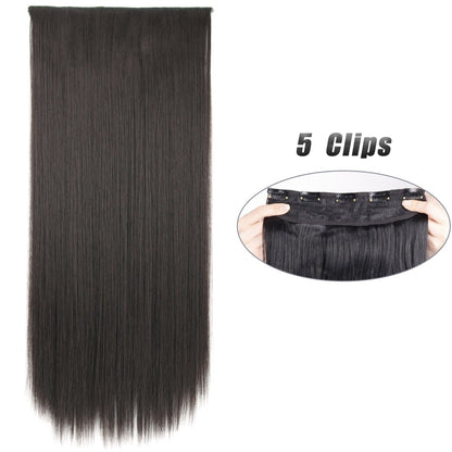 Straight Hair Clip Extensions