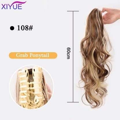 Hair Claw Clip On Ponytail 1