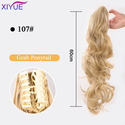 Hair Claw Clip On Ponytail 1