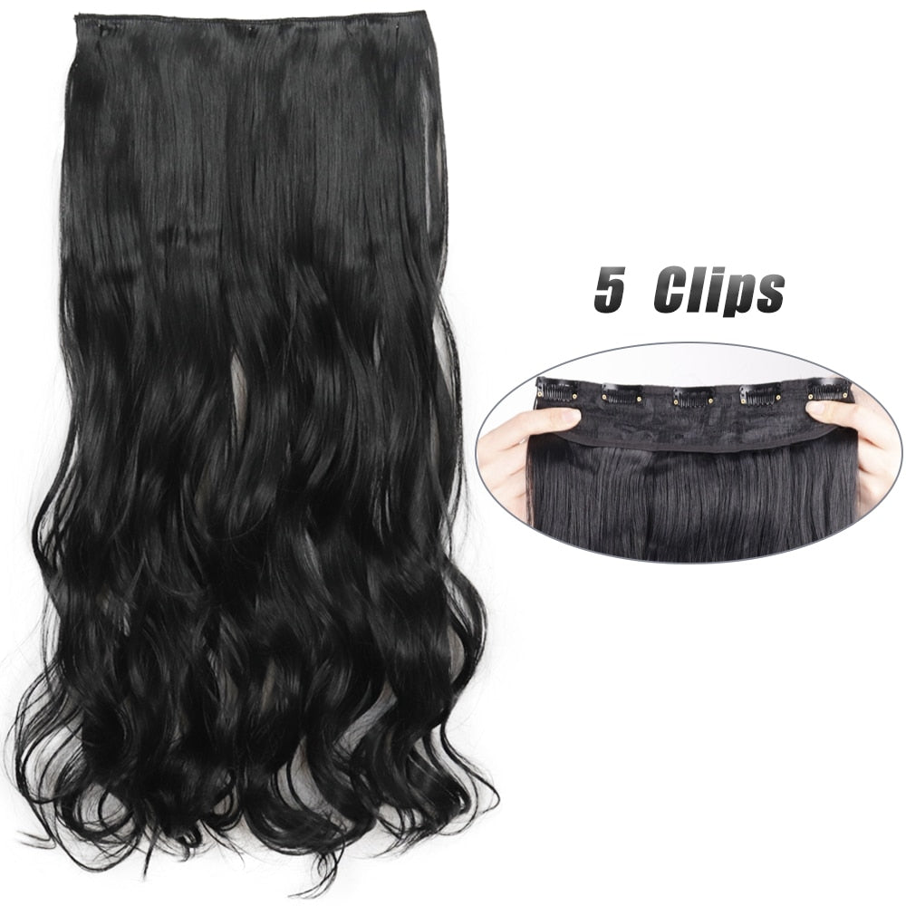 Curly Clip On Hair Extensions