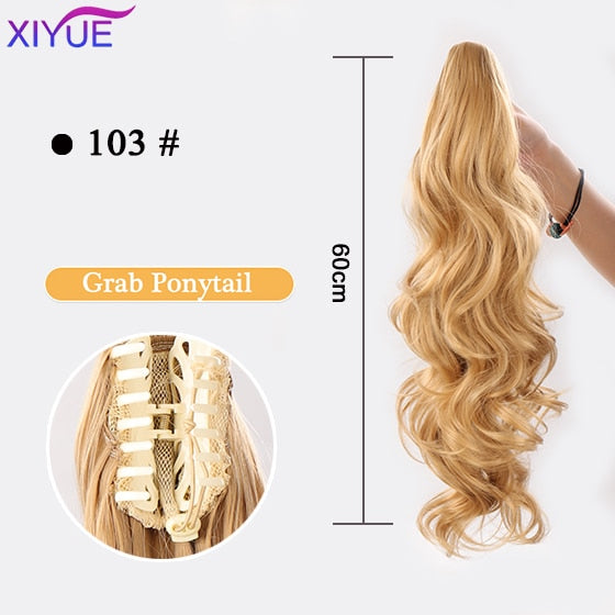 Hair Claw Clip On Ponytail 1