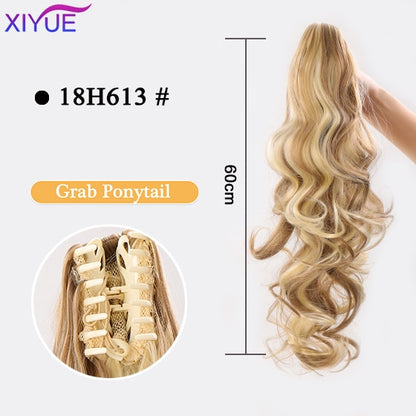 Hair Claw Clip On Ponytail 1
