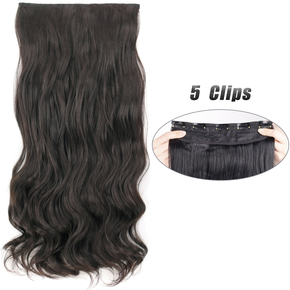Curly Clip On Hair Extensions