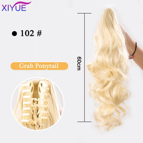 Hair Claw Clip On Ponytail 1