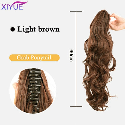 Hair Claw Clip On Ponytail 1