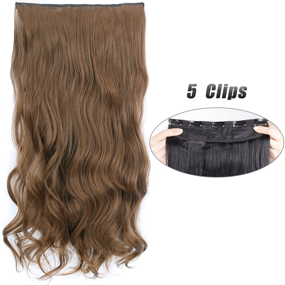 Curly Clip On Hair Extensions